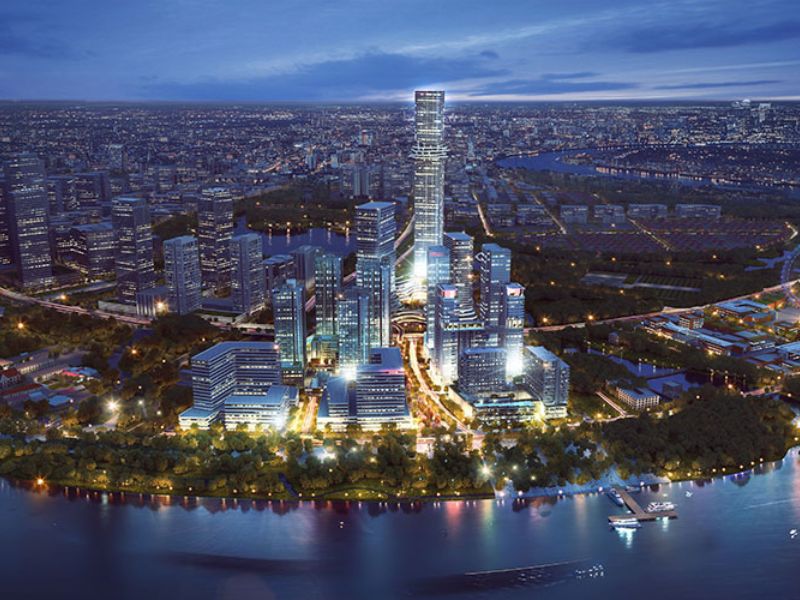 Empire City: A Large-Scale Integrated Development with an 88-Storey Tower