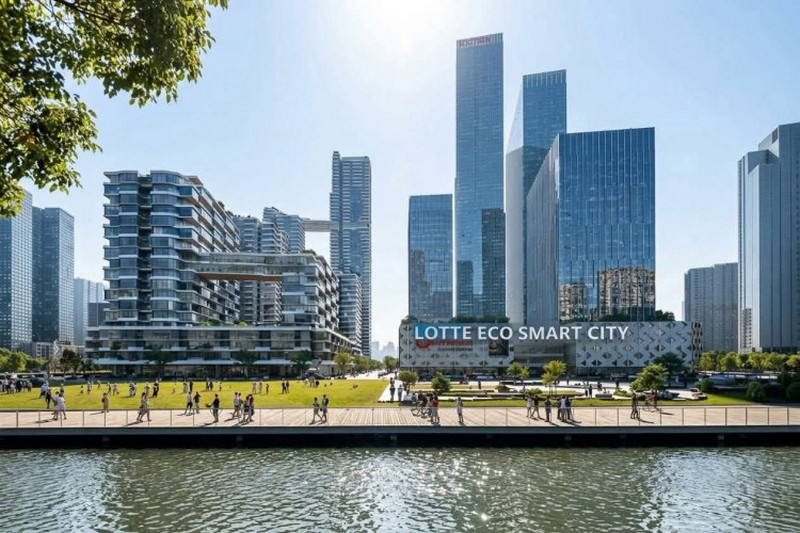 Eco Smart City: A Technology and Financial Complex by Lotte